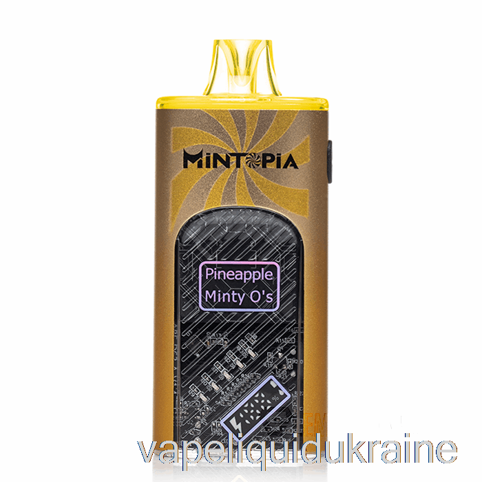 Vape Ukraine Mintopia Turbo 9000 Disposable Pineapple Minty O's